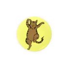 十野七の猫の缶バッジ・栗子 Tin Badge