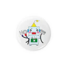 coderのコーダ君のリュックサック Tin Badge