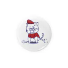 碓氷 珀のヤンキー猫くん (赤) Tin Badge