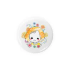 acco_girlsのごきげんちゃん Tin Badge