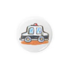 いちごいちえ　オフィシャルののりもの　パトカー Tin Badge