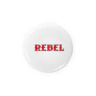 REBELのREBELロゴくん Tin Badge