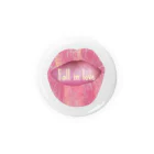 ぽんぽこあんぽんたんのLips💋 foll in love Tin Badge