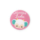 きしあやこ　Ayako KishiのMONSTER LULU サークル　 ZAKKA Tin Badge