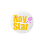 北村サユリハーモニカ教室のソフトテニスチーム RayStar☆公式グッズ2 缶バッジ