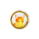 『NG （Niche・Gate）』ニッチゲート-- IN SUZURIのOrdinary Cats01h.t.(秋) Tin Badge