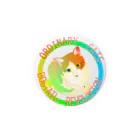 『NG （Niche・Gate）』ニッチゲート-- IN SUZURIのOrdinary Cats03h.t.(春) Tin Badge