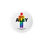 ぴら/For LGBTQ+ & AllyのI'M AN ALLY Tin Badge