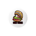 yoshigon artshopのCRAZY BURGER Tin Badge