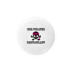 Jack NicholsonのGOD PIRATES RESTAURANT Tin Badge