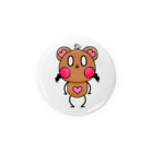 椿姫の子のミクマちゃんのプリチー Tin Badge