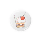あやなすのぽわぽわポメちゃん -ショートケーキ- Tin Badge