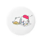 maruruのうさぎとかめ　帽子かぶってる Tin Badge