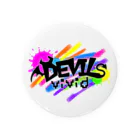 わんこまり😈🌈のDEVILs_vivid 缶バッジ