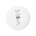 びょう専門店の正真正銘の美少女ねこ Tin Badge