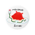 めんだこラボのMENDAKO SUMMER！ Tin Badge