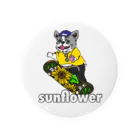 sunflowerのsunflower Gapaoくん 缶バッジ