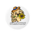 sunflowerのsunflower Borusitiくん 缶バッジ
