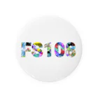 FS108(ファンタジスタ入れ歯)イラスト　絵描きのFS108 パンツだらけロゴ Tin Badge