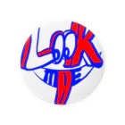 LaffinのLOOK ME！！ Tin Badge