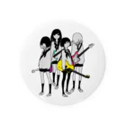 ClowZ ／ 渡瀬しぃののギター＆ベース女子高生 Tin Badge