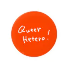 レズビアンあるあるのQueer Hetero！|レズビアンあるある Tin Badge