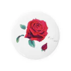 Dai--のRed rose． Tin Badge