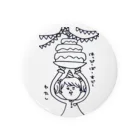 ねこひめ のたんじょうび Tin Badge