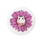 みきぞーん｜保護猫 ミッキー画伯と肉球とおともだちのkomugi gerbera Tin Badge