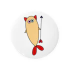 shrimp catのshrimp cat Tin Badge