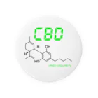 はだかのとくいてんのCannabidiol Tin Badge