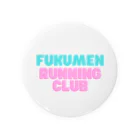 ふくめん社長@HARD CORE 人生のFUKUMEN RUNNING CLUB 缶バッジ