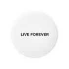 Type Me TのLIVE FOREVER Tin Badge