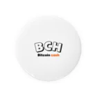 BBdesignのBCH ビットコインキャッシュ 缶バッジ