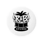 R&B.STUDIO WEBSHOPのアールビースタジオ缶バッジ 缶バッジ