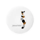 julyのJapanese Bobtail Tin Badge