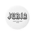 TEAM  JURIAのJURIA  ジュリア 缶バッジ