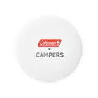 taabooooのコールマンxCAMPERS Tin Badge