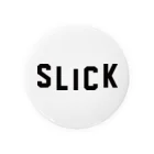 AliviostaのSLICK スリック ロゴ 缶バッジ