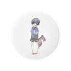 △ SiRoMe ▽の病んでるあの子 Tin Badge