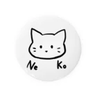 TaroちんのNeKo(猫) Tin Badge