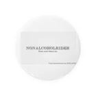 N.A.R. × MUSHAPPLE のNONALCOHOLRIDER simple Tin Badge