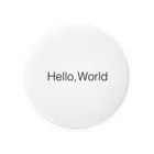 magentaoreosのHello World. 缶バッジ