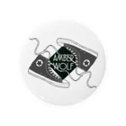 ゆりあ🐺のAMBER WOLF Wスニーカー Tin Badge