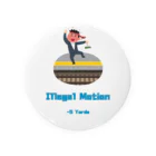 AAアメフトのillegal motion Tin Badge