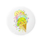 AURA_HYSTERICAのIce_Cream Tin Badge