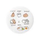 ねこぽよのグッズのお店のうさぎさん週間 Tin Badge