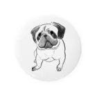 種まき屋のPug Tin Badge