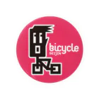 バイシクル星人のbicycle seijin 缶バッジ Tin Badge