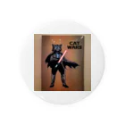 AI画家『Stable Diffusion』Shopのスター・ウォーズ風な『CAT WARS』 Tin Badge